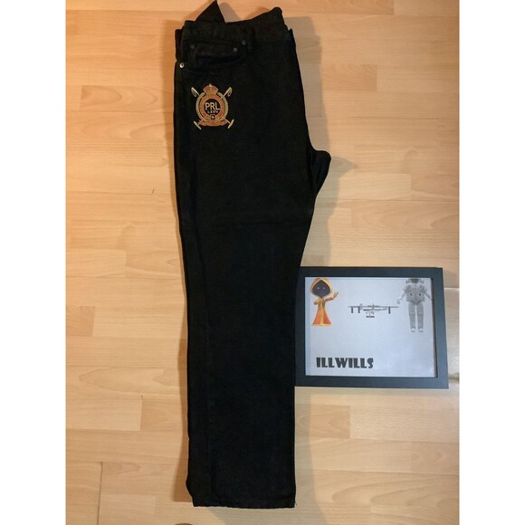 Rare Vintage Polo Ralph Lauren 2003 Embroidered Design, Size 40x30 MMVIII 2003 - Picture 12 of 14